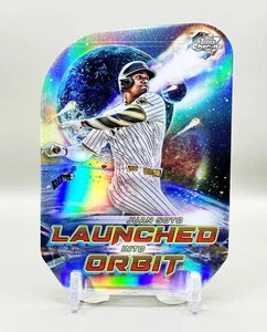 2023 Topps Cosmic Chrome Baseball Launched Into Orbit #LIO-3  JUAN SOTO - Picture 1 of 2