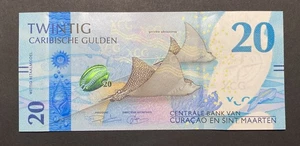 Curacao & Sint Maarten Banknote 20 Caribbean Guilders 2025 P.-W2 FDS/UNC - Picture 1 of 3