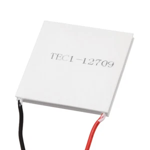 TEC1 12703~12710 Thermoelectric Cooler Heat Sink Cooling Peltier 12V 18-120 Watt - Photo 1/6