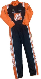 Home Depot NASCAR Tony Stewart Children's Kids Youth Race Suit Outfit - Size L - Picture 1 of 16