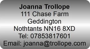 10 Page Silver design & Print (=650) sticky labels return Address Personalised - Picture 1 of 1
