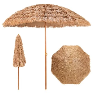 Strohschirm Sonnenschirm Hawaii Strandschirm Gartenschirm - Bild 1 von 6