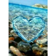 Diamond Painting - Diamant Malerei - Stickerei - "Meer - Vollbild" (3023)