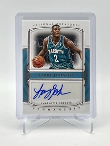 2019-20 Panini National Treasures Penmanship LARRY JOHNSON Bronze /25 #PM-LJS - Picture 1 of 3