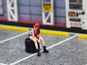 1:64 Figure Doll Dioramas Display Repair Gril - Picture 1 of 4