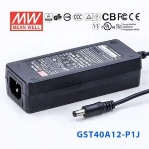 Mean Well GST40A12-P1J Power Supply 40W 12V - Picture 1 of 5