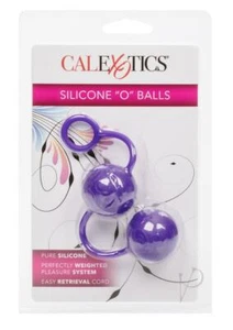 Posh Silicone O Balls Purple - Picture 1 of 2