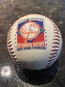 VINTAGE LIMITED EDITION EMIGRANT SAVINGS BANK YANKEES 24 WORLD CHAMP BASEBALL - Picture 1 of 5