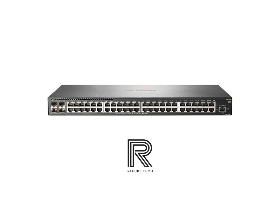 HP JL355A  Aruba 2540 48G 48 Port 4 SFP+ Managed Gigabit Ethernet Switch - Image 1 of 1