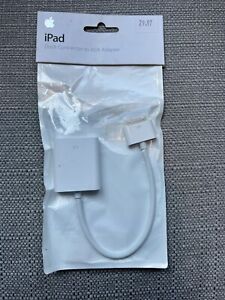 Authentic Apple 30 Pin Dock Connector to VGA Adapter for Iphone and Ipad