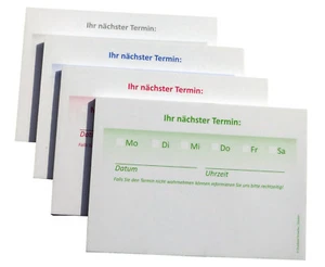 Terminblöcke Terminblock Nr.3 -Terminzettel Praxis Studio Ärzte Frisör, Maniküre - Bild 1 von 21