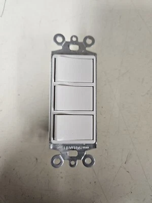 Interruptor de pared Nutone VS-66WH 3 funciones Foto 1 de 3