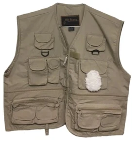 Rio Bravo Hombres Aire Libre Aventura Ropa Caqui Multi-bolsillo Chaleco Talla Grande - Imagen 1 de 3