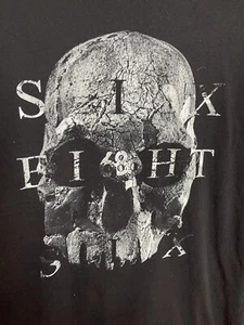686 Skull Graphics T Shirt Mens Small Black - Picture 1 of 6