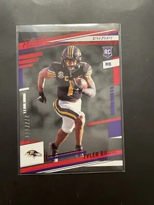 Tyler Badie 2022 Prestige Xtra Points Purple Rookie /449 Ravens Mizzou - Picture 1 of 2