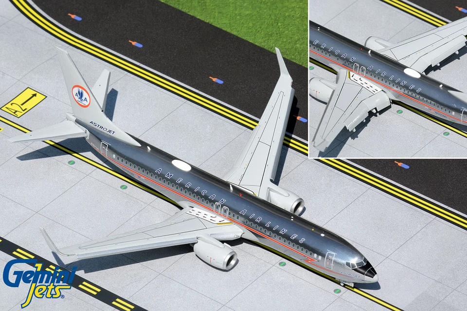 American 737-800 Flaps N905NN Astrojet Gemini Jets G2AAL990F Scale 1:200 - Image 1 of 1