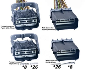 Enchufe conector motor coche Ford 34 pines Transit Focus Edge Escape Escort Fiesta - Imagen 1 de 1