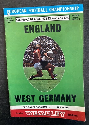 Länderspiel 29.04.1972 England - Deutschland, EM-Viertelfinale Franz Beckenbauer - Bild 1 von 4