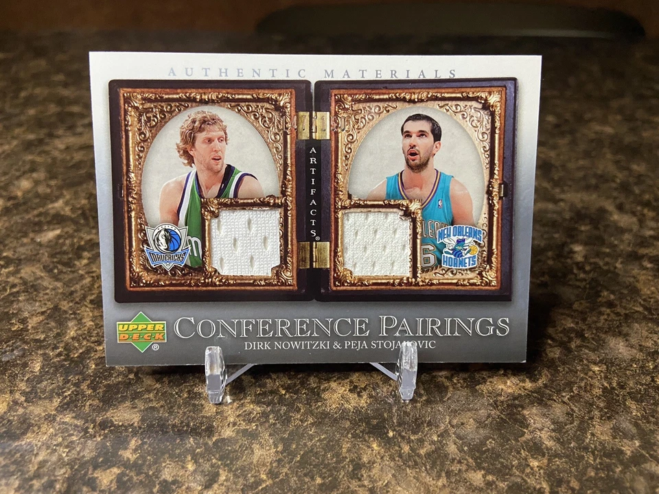 2007-08 Upper Deck Conference Pairings /150 Dirk Nowitzki Peja Stojakovic - Image 1 of 4