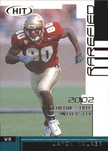 2002 SAGE HIT Rarefied Silver #R41 Javon Walker