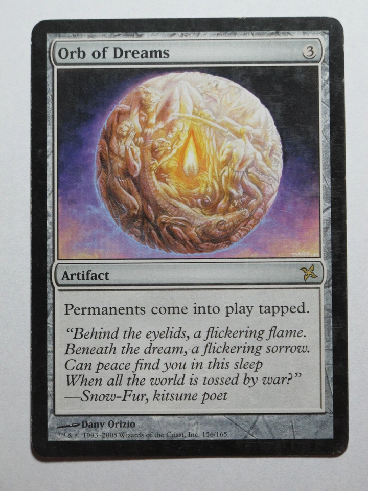  Orb of Dreams Betrayers of Kamigawa   English MTG Magic Played - Image 1 of 1