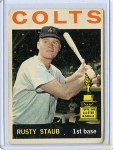 1964 Topps Rusty Staub Houston Colt .45s #109 ⭐️💥🎯 VG - Picture 1 of 2