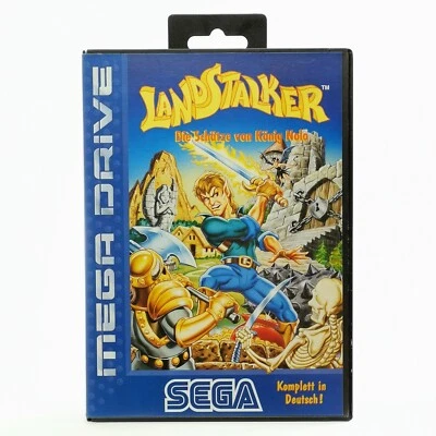 Sega Mega Drive Spiel : Landstalker - OVP & Anleitung | MD PAL 16-Bit *neuwertig - Bild 1 von 4