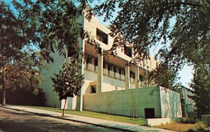 Providence RI Rhode Island, Liste Kunstgebäude Brown University, alte Postkarte - Bild 1 von 2
