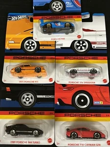 Hot Wheels Porsche 2024 5er Set 911 935 356 944 GT4 - Bild 1 von 1