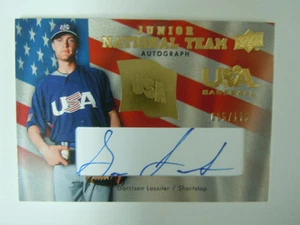 2008 Upper Deck Baseball Junior National Team Garrison Lassiter Autograph #5/175 - Picture 1 of 2