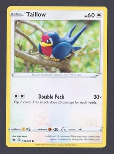 Taillow 133/185 |  Vivid Voltage | Pokemon (LP) imprint error on back? - Picture 1 of 12