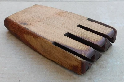 Estuche/soporte de dardos de madera vintage. Juegos. - Imagen 1 de 4