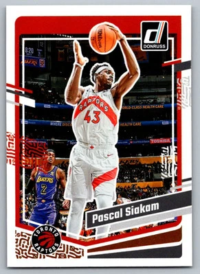 2023-24 Donruss Pascal Siakam Toronto Raptors #132 - Image 1 of 2