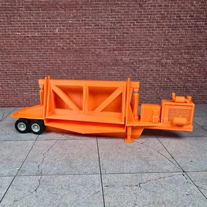 Car Crusher Model 1/64 Scale Diorama Orange Hot Wheels Size Accessory - Picture 1 of 13