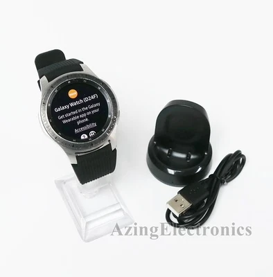 Samsung Galaxy Watch SM-R805U 46mm LTE Stainless Steel Black - Image 1 of 4