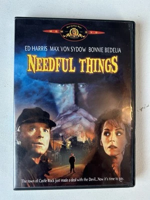 Needful Things DVD 1993 Stephen King Ed Harris Widescree - Image 1 of 4