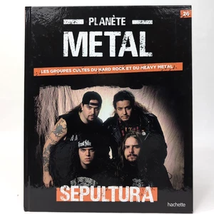 Planet Metal Sepultura Book Nº26 French Hardcover 63 Pages Rare Band History - Picture 1 of 2