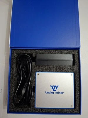 Lucky Miner  LV07 +  1 TH/s Bitcoin Solo oder Pool Miner in OVP - Bild 1 von 3