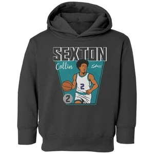 Collin Sexton Charlotte Signed Design - Basketball Toddler Hooded Sweatshirt - Picture 1 of 2