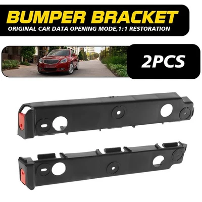NEW PAIR Bumper Bracket For 2012-2017 Buick Front Verano Driver Passenger Side A — 第 1/4 张图片