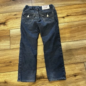 Pantalones de mezclilla True Religion azules ajustados niños pequeños talla 6 - Imagen 1 de 9