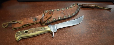 Vintage Puma Hunter's Companion No. 6394 Fixed Blade Knife w/ Original Sheath - Image 1 of 4