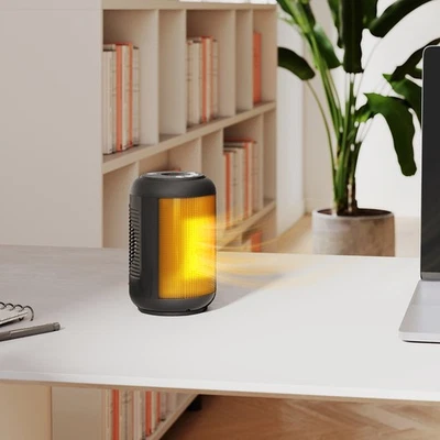 HOMCOM Heizgerät, 1500 W Heizlüfter mit 3 Modi, 24-Stunden-Timer Oszillation - Bild 1 von 4