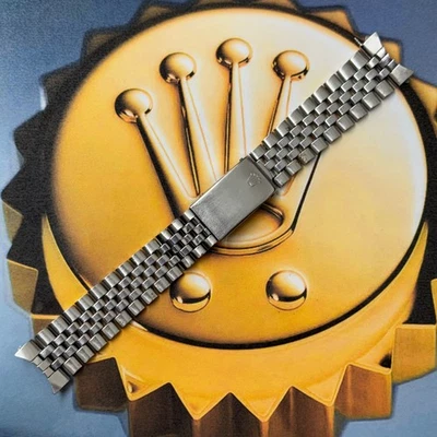 Rolex Datejust 36 mm Hombres Jubilee 6251H Pulsera Acero 55 Extremos Banda 20 mm Foto 1 de 4