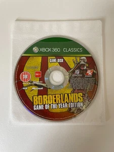 Borderlands GOTY Edition Xbox 360 Game Disc Only Tested PAL - Picture 1 of 2