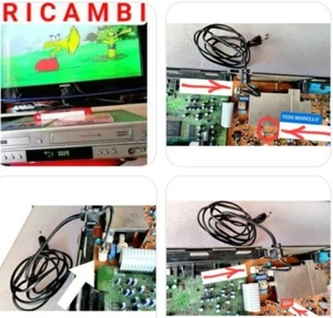 Cable ALIMENTAZIONE VCR DVD Samsung SV DVD3E vedi & ALTRI Ricambi - Foto 1 di 4