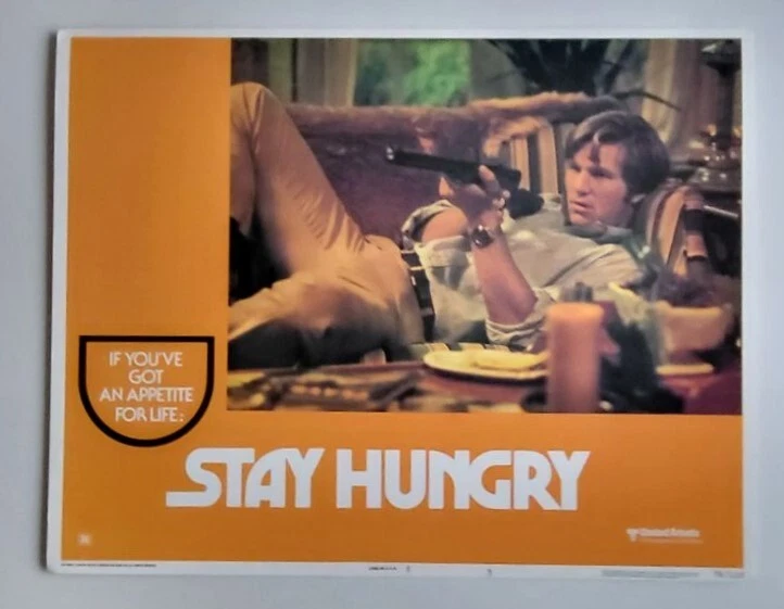 STAY HUNGRY 1976 Jeff Bridges Original Vintage US Lobby Card 11X14 - Image 1 of 1