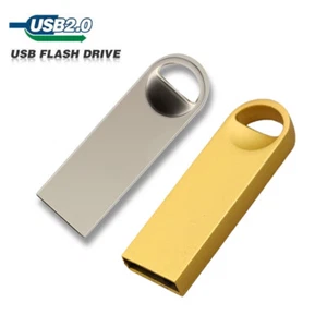USB 2.0 Metal Memory Stick 64GB 32GB 16GB 8GB Stick Flash Drive Pendrive U Disk - Afbeelding 1 van 14