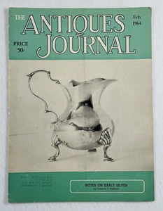 Antiques Journal February 1964; Notes On Early Silver - Picture 1 of 9