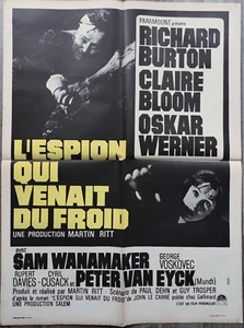 L'ESPION QUI VENAIT DU FROID/AFFICHE ORIGINALE 60X80/MARTIN RITT/RICHARD BURTON - Picture 1 of 1